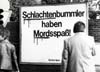 Manfred Spies Plakat Schlachtenbummler