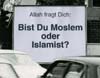 Manfred Spies Plakat Allah fragt